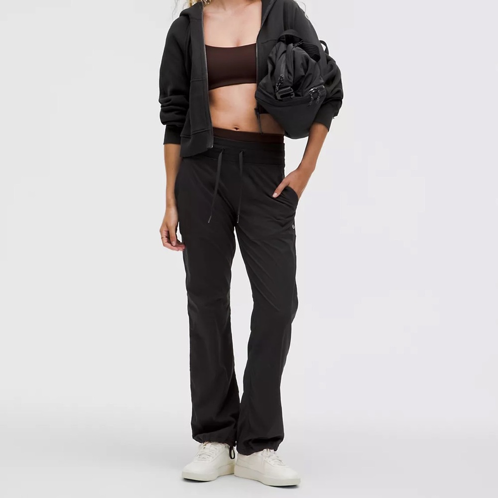lululemon athletica Women's Black Track Joggers